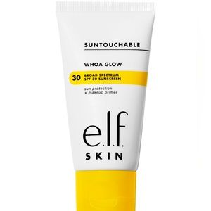 e.l.f. Suntouchable Whoa Glow Sun protection Makeup Primer in Sunbeam NIB